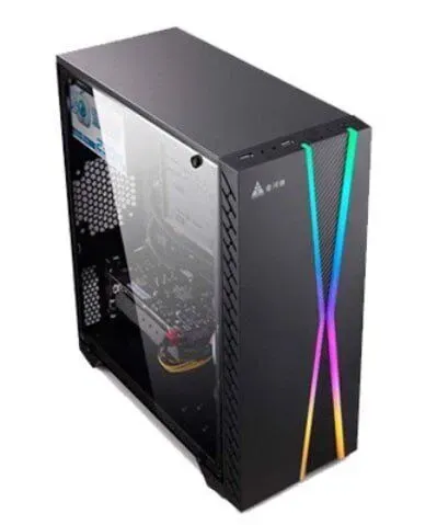 Комп'ютер Golden Field M8B Tower / Intel Core i3-12100F (4 (8) ядра по 3.3 - 4.3 GHz) / 16 GB DDR4 / 512 GB SSD M.2 / nVidia GeForce GT 1030, 2 GB GDDR5, 64-bit - зображення 3