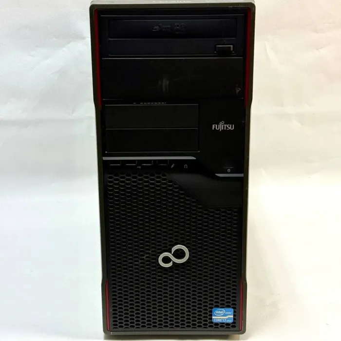 Комп'ютер Fujitsu Celsius W410 Tower / Intel Core i7-2600 (4 (8) ядра по 3.4 - 3.8 GHz) / 16 GB DDR3 / 500 GB HDD / Intel HD Graphics 2000 / DVD-ROM / DVI б/в - зображення 3