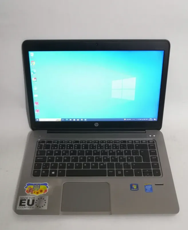 Ноутбук Б-клас HP EliteBook Folio 1040 G1 / 14" (1600x900) TN / Intel Core i5-4310U (2 (4) ядра по 2.0 - 3.0 GHz) / 8 GB DDR3 / 256 GB SSD / Intel HD Graphics 520 / WebCam / HDMI / Windows 10 Pro б/в - зображення 2