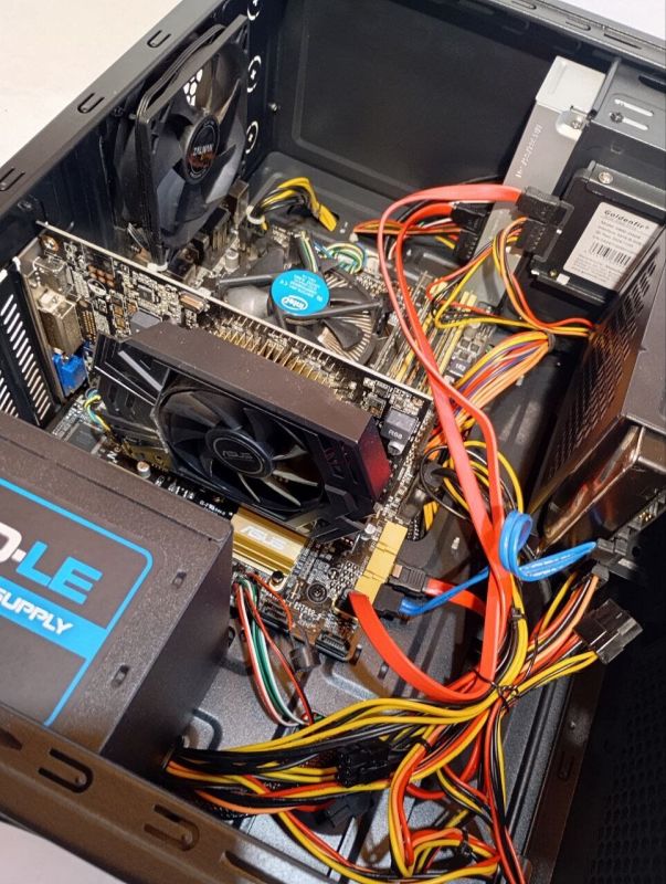 ПК Zalman ZM-T4 Tower / Intel Core i5-4590 (4 ядра по 3.3 - 3.7 GHz) / 16 GB DDR3 / 256 GB SSD + 1000 GB HDD / nVidia GeForce GTX 750, 1 GB GDDR5, 128-bit / DVD-RW / 500W б/в - зображення 8