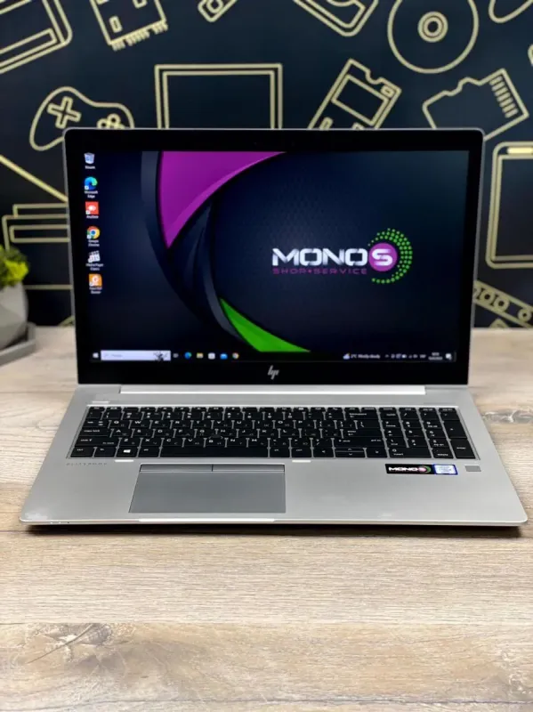 Ноутбук HP EliteBook 850 G5 / 15.6" TN / Core i5-8350U (4(8) ядра по 1.7-3.6 GHz) / 8GB DDR4 / 256GB SSD / UHD Graphics 620 / WebCam б/в - зображення 2