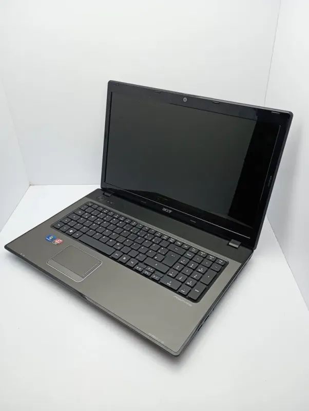 Ноутбук Acer 7741 / 17.3" (1600x900) TN / Intel Core i5-460M (2 (4) ядра по 2.53 - 2.8 GHz) / 6 GB DDR3 / 500 GB HDD / AMD Radeon HD 5000, 1 GB GDDR3, 128-bit / WebCam б/в - зображення 4