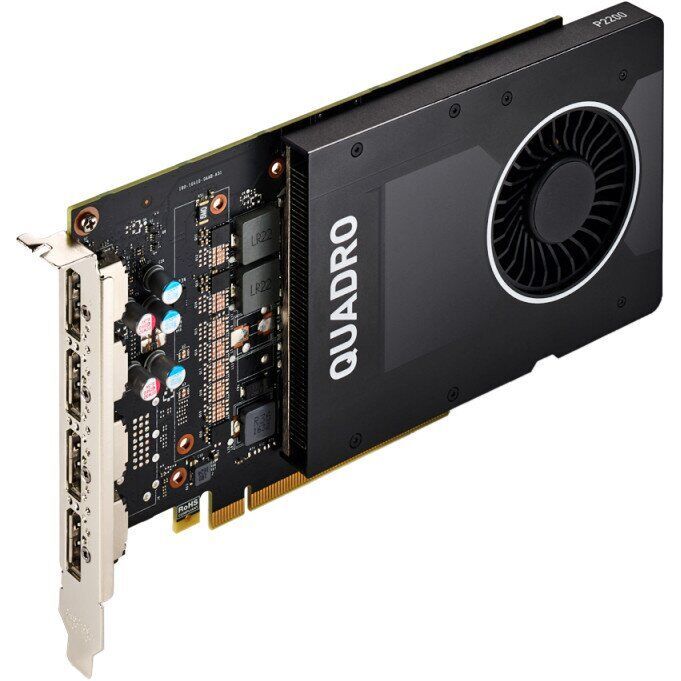 Дискретна відеокарта nVidia Quadro P2200, 5 GB GDDR5X, 160-bit / 4x DP б/в - зображення 1
