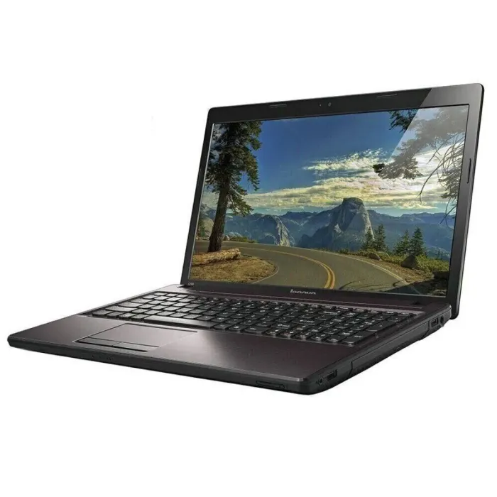 Ноутбук Lenovo G580 / 15.6" (1366x768) TN / Intel Celeron B830 (2 ядра по 1.8 GHz) / 4 GB DDR3 / 120 GB SSD / Intel HD Graphics / WebCam / DVD-RW б/в - зображення 1