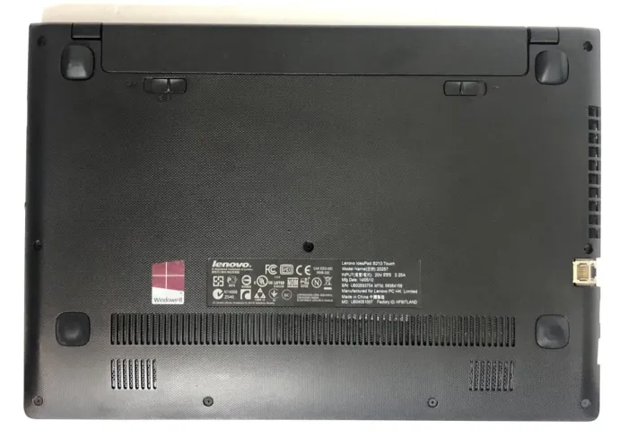 Нетбук Б-клас Lenovo IdeaPad S210 / 11.6" (1366x768) TN Touch / Intel Core i3-2375M (2 (4) ядра по 1.5 GHz) / 4 GB DDR3 / 500 GB HDD / Intel GMA Graphics / WebCam / Win 10 Home б/в - зображення 8