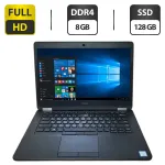 Ультрабук Dell Latitude E5470 / 14" (1920x1080) TN / Intel Core i5-6300U (2 (4) ядра по 2.4 - 3.0 GHz) / 8 GB DDR4 / 128 GB SSD / Intel HD Graphics 520 / WebCam б/в