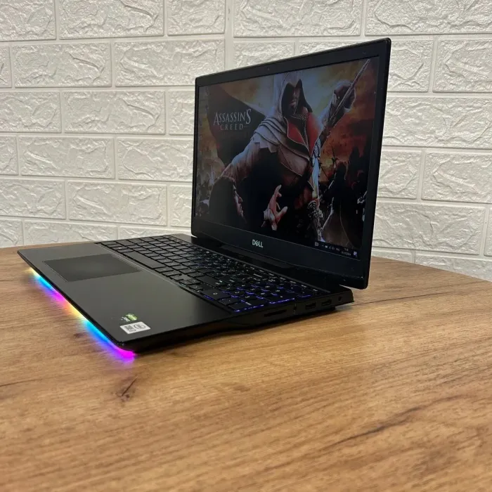 Ігровий ноутбук Б-клас Dell G5 5500 / 15.6" (1920x1080) IPS / Intel Core i7-10750H (6 (12) ядер по 2.6 - 5.0 GHz) / 16 GB DDR4 / 512 GB SSD / nVidia GeForce RTX 2070 Max-Q, 8 GB GDDR6, 256-bit / WebCam б/в - зображення 5