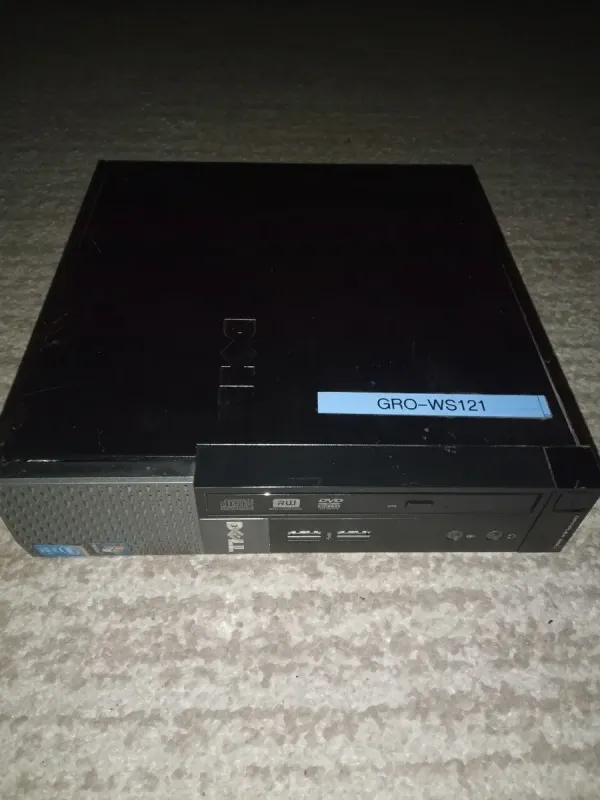 Неттоп Б-клас Dell Optiplex 9020 USFF / Intel Core i5-4590S (4 ядра по 3.0 - 3.7 GHz) / 8 GB DDR3 / 240 GB SSD / Intel HD Graphics 4600 / DVD-RW б/в - зображення 2