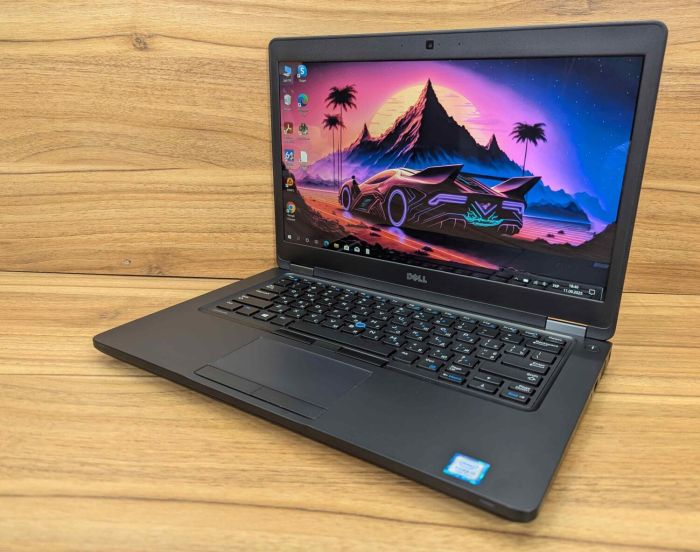 Ультрабук Dell Latitude 5480 / 14" (1920x1080) IPS Touch / Intel Core i5-7440HQ (4 ядра по 2.8 - 3.8 GHz) / 16 GB DDR4 / 512 GB SSD / nVidia GeForce 930MX, 2 GB DDR3, 64-bit / WebCam / Windows 10 б/в - зображення 5