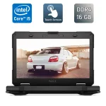 Захищений ноутбук Dell Latitude 14 Rugged 5414 / 14" (1920x1080) IPS Touch / Intel Core i5-6300U (2 (4) ядра по 2,4 - 3,0 ГГц) / 16 ГБ DDR4 / 512 ГБ SSD / Intel HD Graphics 520 / TouchID / Windows 10 б/в