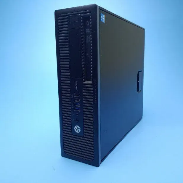 ПК HP ProDesk 600 G1 SFF / Intel Core i3-4130 (2 (4) ядра по 3.4 GHz) / 4 GB DDR3 / 240 GB SSD / Intel HD Graphics 4400 / DVD-RW / Win 10 Pro б/в - зображення 2