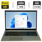 Ультрабук HP EliteBook 850 G7 / 15.6" (1920x1080) IPS / Intel Core i7-10610U (4 (8) ядра по 1.8 - 4.9 GHz) / 16 GB DDR4 / 512 GB SSD / Intel UHD Graphics / WebCam / Fingerprint / Windows 11 Pro б/в