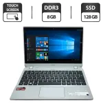 Нетбук Acer Aspire V5-122P / 11.6" (1366x768) TN Touch / AMD A4-1250 (2 ядра по 1.0 GHz) / 8 GB DDR3 / 128 GB SSD / AMD Radeon HD 8210 Graphics / WebCam б/в