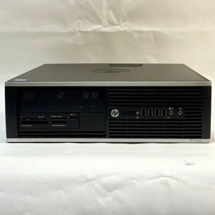 Комп'ютер HP Compaq 8200 Elite SFF / Intel Core i7-2600 (4 (8) ядра по 3.4 - 3.8 GHz) / 8 GB DDR3 / 120 GB SSD + 500 GB HDD / Intel HD Graphics 2000 / DVD-ROM б/в - зображення 2