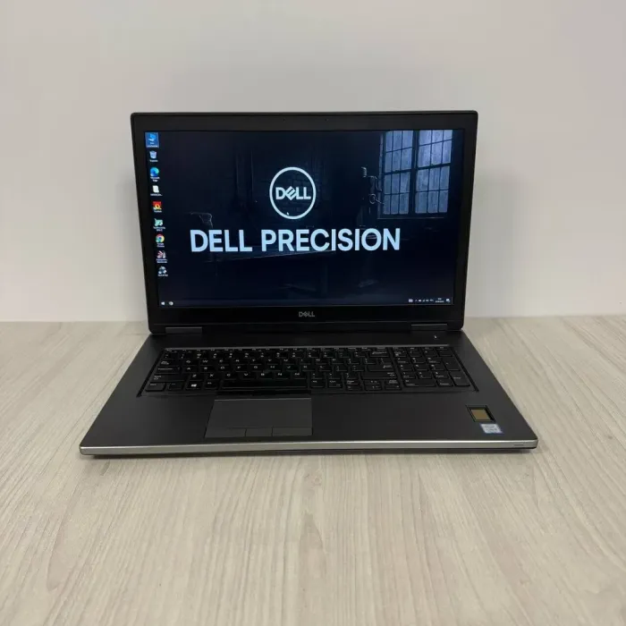 Мобільна робоча станція Dell Precision 7740 / 17,3" (1920x1080) IPS / Intel Core i5-9400H (4 (8) ядра по 2,5 - 4,3 ГГц) / 32 ГБ DDR4 / 512 ГБ SSD NVMe / nVidia Quadro RTX 3000, 6 ГБ GDDR6, 192-біт б/в - зображення 2
