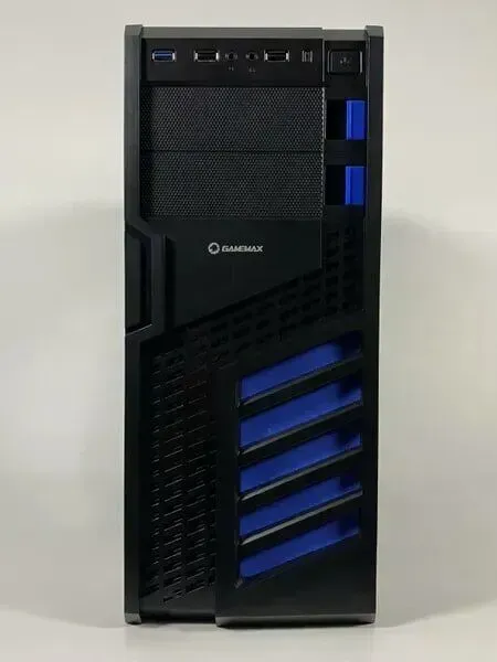 Ігровий ПК GameMax MT521-NP / AMD Ryzen 5 2600 (6 (12) ядер по 3.4 - 3.9 GHz) / 16 GB DDR4 / 128 GB SSD + 1000 GB HDD / AMD Radeon RX 570, 8 GB GDDR5, 256-bit / 500 W / Asus Prime A520M-K б/в - зображення 3