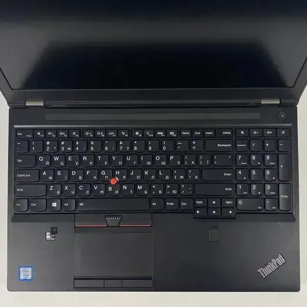 Мобільна робоча станція Lenovo ThinkPad P50 / 15.6" (1920x1080) IPS / Intel Xeon E3-1505M v5 (4 (8) ядра по 2.8 - 3.7 GHz) / 16 GB DDR4 / 512 GB SSD / nVidia Quadro M2000M, 4 GB GDDR5, 128-bit / WebCam / Fingerprint б/в - зображення 3