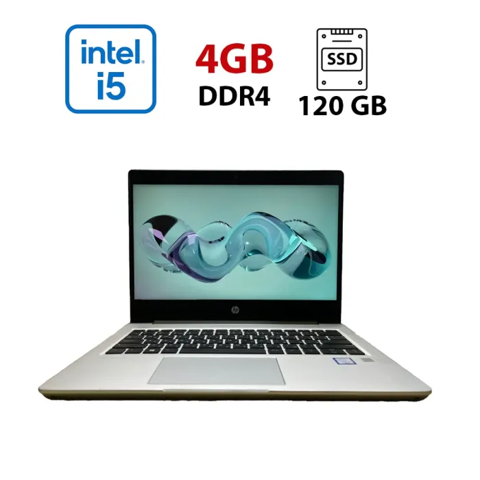 Ультрабук Б-клас HP ProBook 430 G6 / 13.3" (1920x1080) IPS / Intel Core i5-8265U (4 (8) ядра по 1.6 - 3.9 GHz) / 4 GB DDR4 / 120 GB SSD / Intel UHD Graphics 620 / WebCam б/в - зображення 1