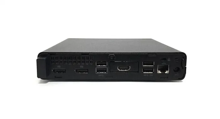 Неттоп HP ProDesk 600 G5 DM USFF / Intel Core i5-9400T (6 ядер по 1.8 - 3.4 GHz) / 8 GB DDR4 / 256 GB SSD M.2 NVMe / Intel UHD Graphics 630 / Win 11 Pro Lic б/в - зображення 3