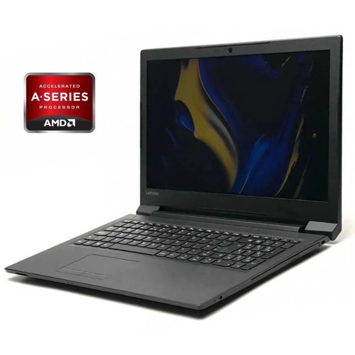 Ноутбук Lenovo V110-15AST / 15.6" (1366x768) TN / AMD A9-9410 (2 ядра по 2.9 - 3.5 GHz) / 8 GB DDR4 / 256 GB SSD / AMD Radeon R5 Graphics / DVD-RW / WebCam / Win 10 Home б/в - изображение 1