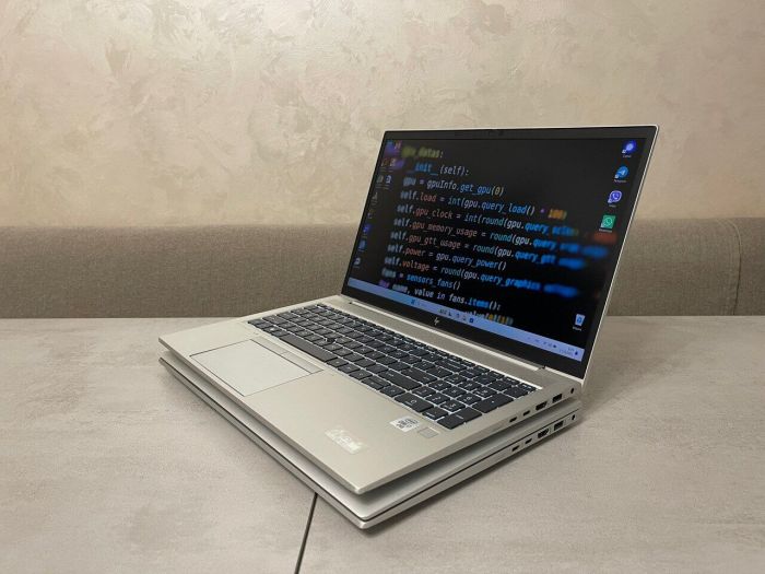 Ультрабук HP EliteBook 850 G7 / 15.6" (1920x1080) IPS / Intel Core i7-10610U (4 (8) ядра по 1.8 - 4.9 GHz) / 16 GB DDR4 / 512 GB SSD M.2 / Intel UHD Graphics / WebCam б/в - зображення 6