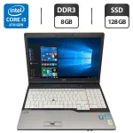 Ноутбук Fujitsu LifeBook E782 / 15.6" (1600x900) TN / Intel Core i5-3230M (2 (4) ядра по 2.6 - 3.2 GHz) / 8 GB DDR3 / 128 GB SSD / HD Graphics 4000 б/в