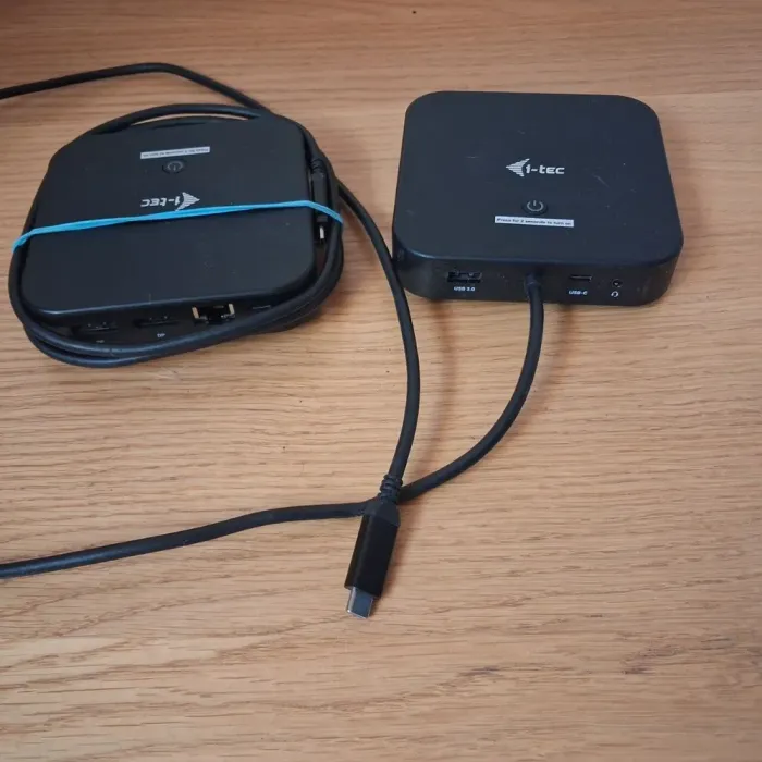 Док-станція i-Tec C31DUALDPDOCKPD USB-C Dual Display Docking Station / USB Type-C / DisplayPort / USB 3.0, USB 2.0 / Gigabit Ethernet б/в - зображення 2