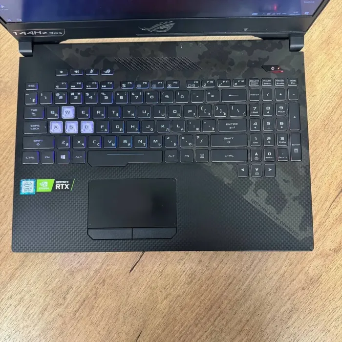 Ігровий ноутбук Б-клас Asus ROG Strix Scar II GL504GW / 15.6" (1920x1080) IPS / Intel Core i7-8750H (6 (12) ядер по 2.2 - 4.1 GHz) / 16 GB DDR4 / 512 GB SSD / nVidia GeForce RTX 2070, 8 GB GDDR6, 256-bit / WebCam б/в - зображення 7