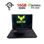 Ігровий ноутбук Б-класу Asus TUF Gaming FX505DV / 15,6" (1920x1080) IPS / AMD Ryzen 5 3550H (4 (8) ядра по 2,1 - 3,7 ГГц) / 16 ГБ DDR4 / 512 ГБ SSD / nVidia GeForce RTX 2060, 6 ГБ GDDR6, 192-біт / WebCam б/в