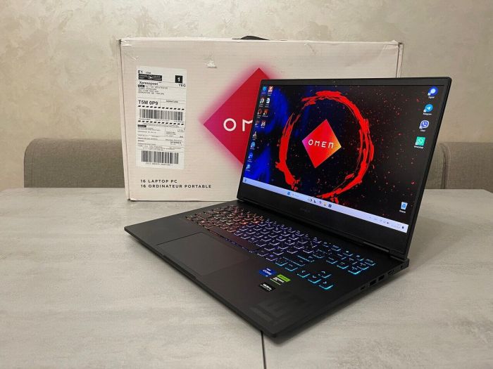Ігровий ноутбук HP Omen 16 / 16,1" (1920x1080) IPS / Intel Core i7-13620H (10 (16) ядер по 2,4 - 4,9 ГГц) / 32 ГБ DDR4 / 2000 ГБ SSD / nVidia GeForce RTX 4060, 8 ГБ GDDR6, 128-біт / Веб-камера б/в - зображення 6