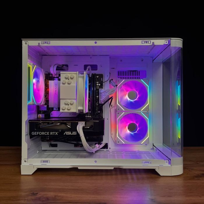 Збірка на замовлення: ігровий ПК GameMax Hype-M White Tower / AMD Ryzen 5 7500F (6 (12) ядер по 3,7 - 5,0 ГГц) / 32 ГБ DDR5 / 1000 ГБ SSD M.2 / nVidia GeForce RTX 5060, 8 ГБ GDDR7, 128-bit / 650 Вт - зображення 8