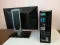 Комплект ПК: Dell Optiplex 390 SFF / Intel Core i3-2100 (2 (4) ядра по 3.1 GHz) / 8 GB DDR3 / 240 GB SSD / Intel HD Graphics 2000 + Монитор Dell Professional P1911b / 19" (1440x900) TN / DVI, VGA, USB б/в