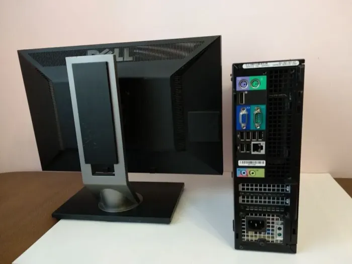 Комплект ПК: Dell Optiplex 390 SFF / Intel Core i3-2100 (2 (4) ядра по 3.1 GHz) / 8 GB DDR3 / 240 GB SSD / Intel HD Graphics 2000 + Монитор Dell Professional P1911b / 19" (1440x900) TN / DVI, VGA, USB б/в - зображення 3