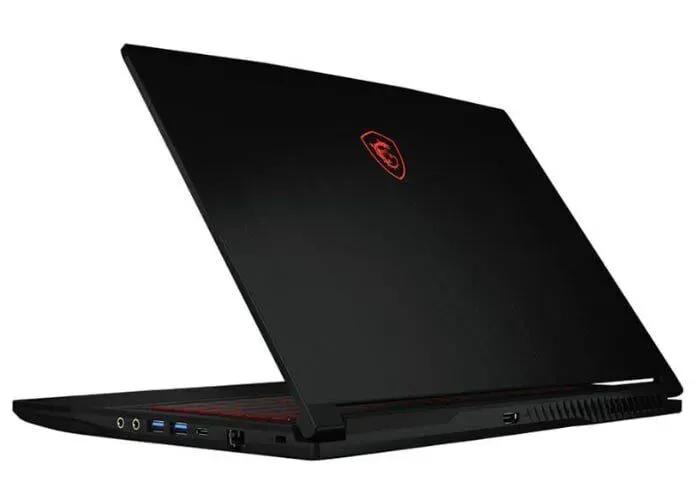 Ігровий ноутбук MSI GF63 Thin 12VE-1645NEU / 15.6" (1920x1080) IPS / Intel Core i5-12450H (8 (12) ядер по 3.3 - 4.4 GHz) / 16 GB DDR4 / 512 GB SSD / nVidia GeForce RTX 4050, 6 GB GDDR6, 96-bit / WebCam б/в - зображення 4