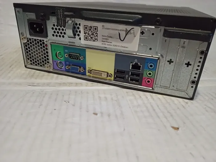 ПК Acer Veriton X2632G SFF / Intel Сore i3-4130 (2(4) ядра по 3.4 GHz) / 4 GB DDR3 / 250 GB HDD / HD Graphics 4400 / DVD-RW / Win 7 б/в - зображення 3