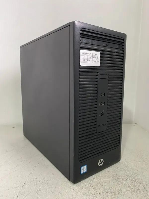 Комп'ютер HP 280 G2 Tower / Intel Core i5-6500 (4 ядра по 3.2 - 3.6 GHz) / 8 GB DDR4 / 256 GB SSD / nVidia GeForce GT 730, 2 GB GDDR5, 128-bit / DVD-ROM б/в - зображення 3