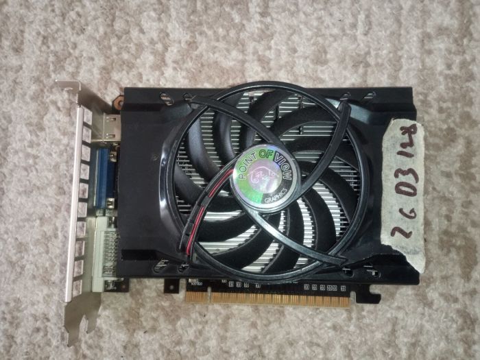Дискретна відеокарта POV GeForce GTX 550 Ti, 2 GB GDDR3, 128-bit / 1x HDMI, 1x DVI, 1x VGA б/в - зображення 2