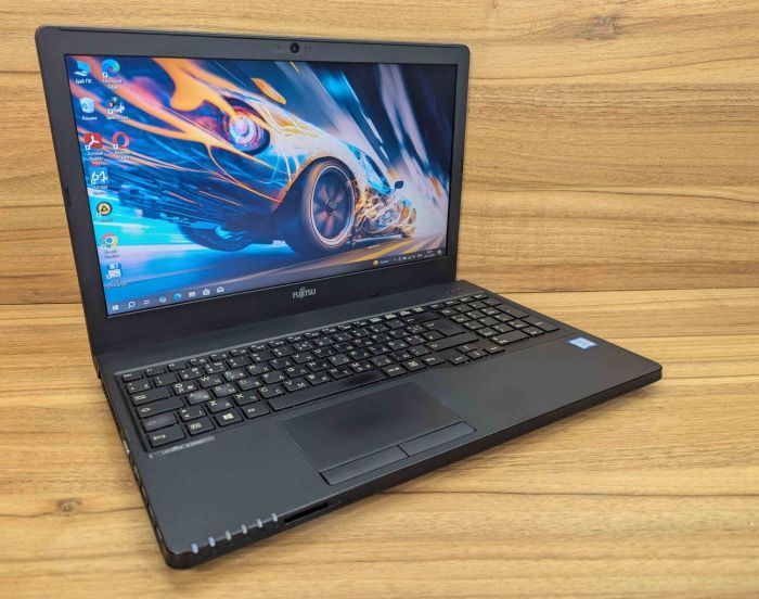 Ноутбук Fujitsu LifeBook A357 / 15.6" (1366x768) TN / Intel Core i5-7200U (2 (4) ядра по 2.5 - 3.1 GHz) / 8 GB DDR4 / 240 GB SSD / Intel HD Graphics 620 / WebCam / Windows 10 б/в - изображение 4