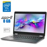 Ультрабук Б-клас Dell Latitude E7470 / 14" (1920x1080) IPS / Intel Core i5-6300U (2 (4) ядра по 2.4 - 3.0 GHz) / 8 GB DDR4 / 240 GB SSD / Intel HD Graphics 520 / WebCam б/в
