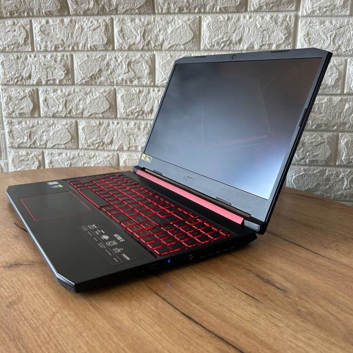 Ігровий ноутбук Acer Nitro 5 AN515-54 / 15.6" (1920x1080) IPS / Intel Core i5-9300H (4 (8) ядра по 2.4 - 4.1 GHz) / 16 GB DDR4 / 256 GB SSD + 1000 GB HDD / nVidia GeForce RTX 2060, 6 GB GDDR6, 192-bit / WebCam б/в - зображення 5