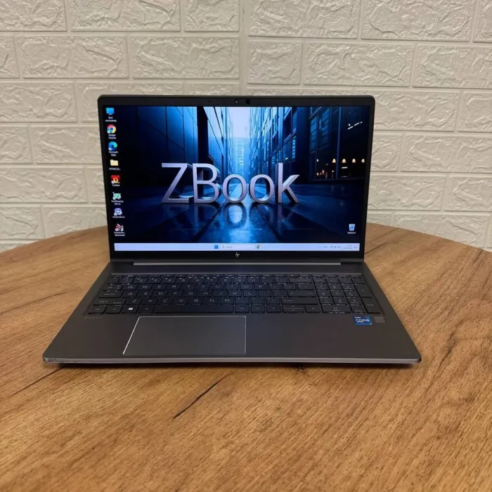 Мобільна робоча станція Б-клас HP ZBook Power 15 G8 / 15.6'' (1920x1080) IPS / Intel Core i7-11850H (8 (16) ядер по 2.5 - 4.8 GHz) / 16 GB DDR4 / 512 GB SSD NVMe / nVidia Quadro T1200, 4 GB GDDR6, 128-bit / WebCam б/в - зображення 2