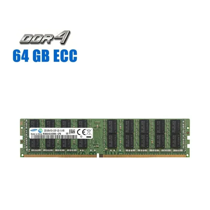 Комплект: Серверна оперативна пам'ять Samsung (M386A4G40DM0-CPB) / 64 GB (2x 32 GB) / 4Rx4 PC4-17000 / DDR4 ECC / 2133 MHz б/в - зображення 1