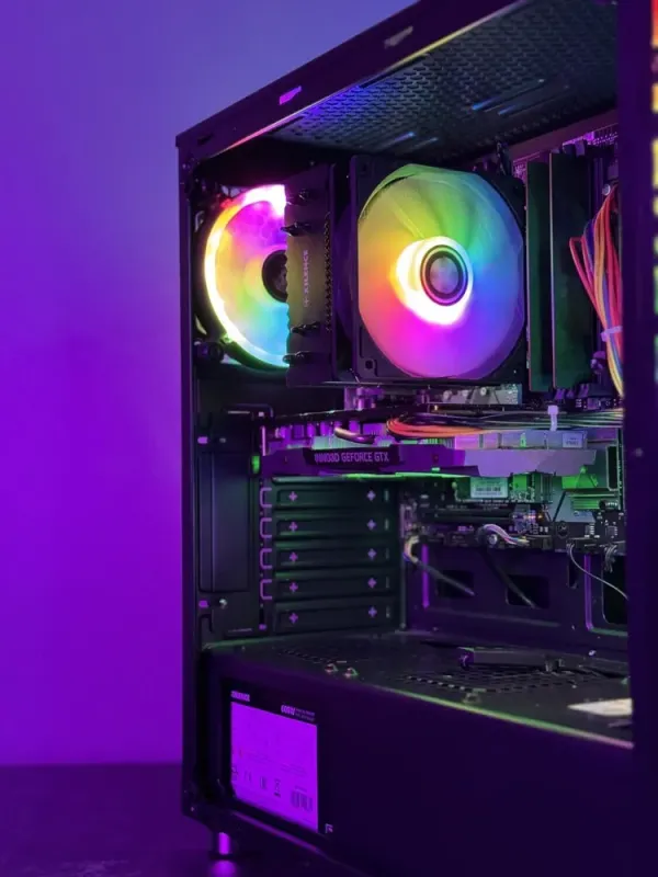 Ігровий ПК Azza Tower / Intel Core i5-9400F (6 ядер по 2.9 - 4.1 GHz) / 16 GB DDR4 / 500 GB SSD / nVidia GeForce GTX 1070, 8 GB GDDR5, 256-bit / 600W б/в - зображення 3