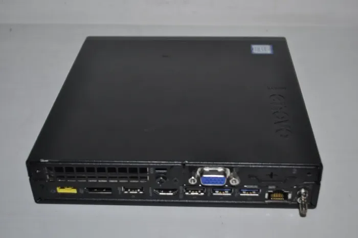 Неттоп Lenovo ThinkCentre M720q Tiny USFF / Intel Core i5-8400T (6 ядер по 1.7 - 3.3 GHz) / 32 GB DDR4 / 512 GB SSD / Intel UHD Graphics 630 / Wi-Fi / Windows 11 Pro б/в - зображення 10