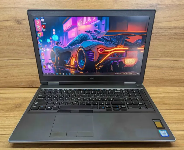 Мобільна робоча станція Б-клас Dell Precision 7540 / 15.6" (1920x1080) IPS / Intel Core i5-9400H (4 (8) ядра по 2.5 - 4.3 GHz) / 32 GB DDR4 / 480 GB SSD / nVidia Quadro T2000, 4 GB GDDR5, 128-bit / WebCam / Fingerprint / Windows 10 б/в - зображення 2