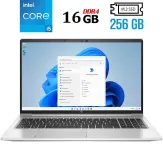 Ультрабук Б-клас HP ProBook 650 G8 / 15.6" (1920x1080) IPS / Intel Core i5-1135G7 (4 (8) ядра по 2.4 - 4.2 GHz) / 16 GB DDR4 / 256 GB SSD M.2 / Intel Iris Xe Graphics / WebCam / HDMI б/в