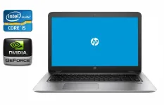 Ноутбук HP ProBook 470 G4 / 17.3" (1600x900) TN / Intel Core i5-7200U (2 (4) ядра по 2.5 - 3.1 GHz) / 16 GB DDR4 / 800 GB SSD / nVidia GeForce 930MX, 2 GB DDR3, 64-bit / WebCam / Fingerprint б/в