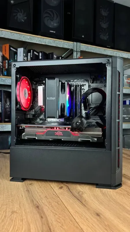 Збірка під замовлення: комп'ютер 2E Gaming PC Case Calleo GB700 Tower / AMD Ryzen 5 3600 (6 (12) ядер по 3.6 - 4.2 GHz) / 16 GB DDR4 / 500 GB SSD M.2 / AMD Radeon RX 5700 XT, 8 GB GDDR6, 256-bit / 650W б/в - зображення 5