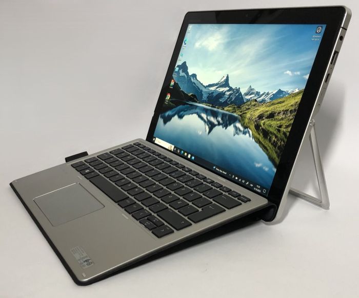 Нетбук-трансформер Б-клас HP Elite X2 1012 G2 / 12.3" (2736x1824) IPS Touch / Intel Core i5-7200U (2 (4) ядра по 2.5 - 3.1 GHz) / 16 GB DDR3 / 512 GB SSD / Intel HD Graphics 620 / WebCam / Win 10 Pro б/в - зображення 4