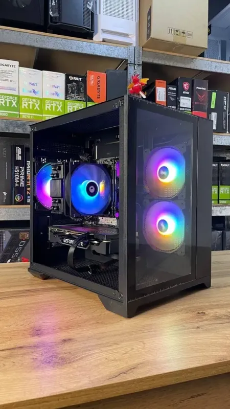 Збірка під замовлення: ігровий GameMax Infinity Mini Tower / AMD Ryzen 5 3600 (6 (12) ядер по 3.6 - 4.2 GHz) / 16 GB DDR4 / 1000 GB SSD M.2 / nVidia GeForce RTX 2060, 12 GB GDDR6, 192-bit / HDMI / 650W - зображення 2